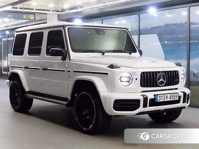 Mercedes-Benz G-Class W463b 2021 Белый из Кореи