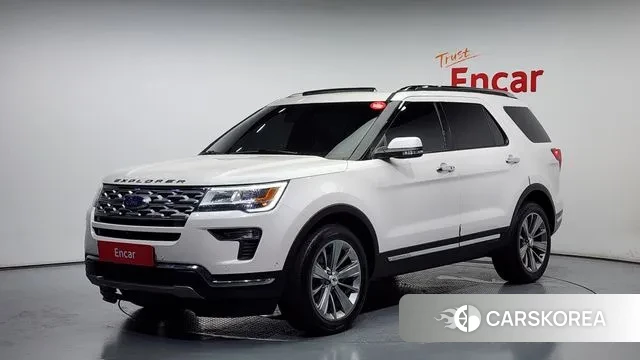 Ford Explorer 2018 Белый из Кореи