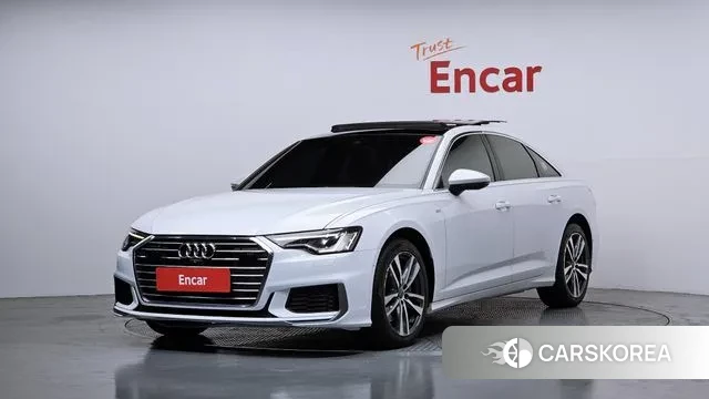 Audi A6 (C8) 2020 Белый из Кореи