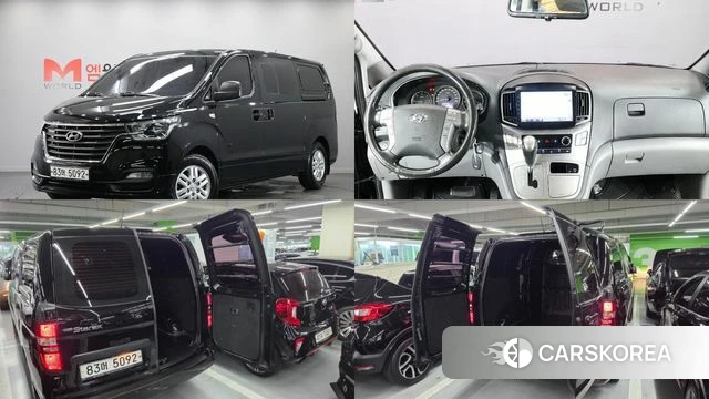 Hyundai The New Grand Starex 2018 Черный из Кореи