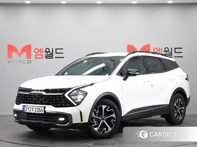 Kia Sportage 5th Generation Hybrid 2023 Белый из Кореи