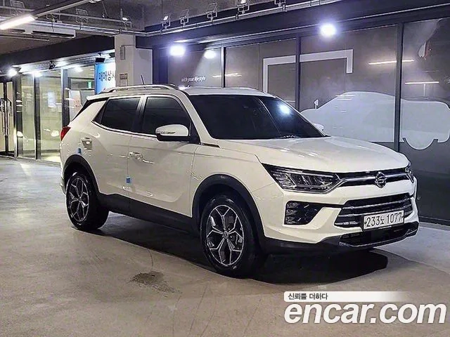 Ssangyong Beautiful Korando 2020 Белый из Кореи