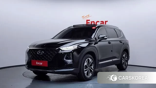 Hyundai Santa Fe TM 2019 Черный из Кореи