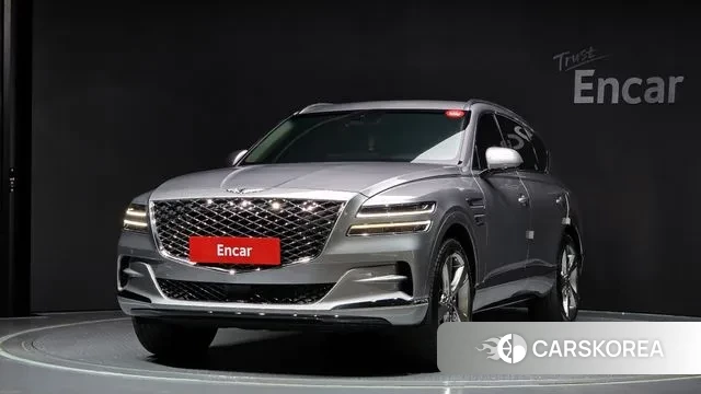 Genesis GV80 2021 Серебристо-серый из Кореи