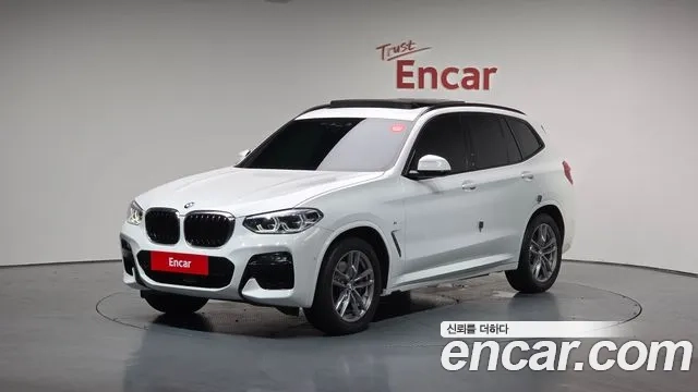 BMW X3 (G01) 2021 Белый из Кореи