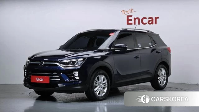 Ssangyong Beautiful Korando 2019 Синий из Кореи