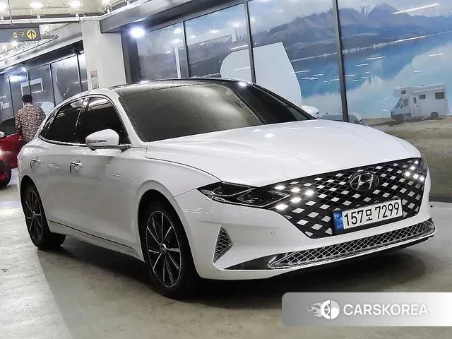 Hyundai The New Grandeur IG 2021 Белый из Кореи