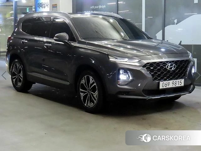 Hyundai Santa Fe TM 2019 Серый из Кореи