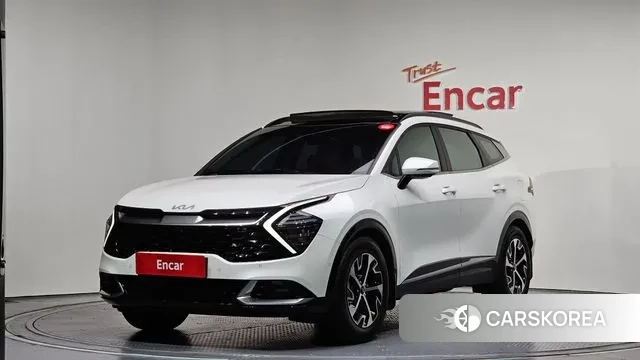 Kia Sportage 5th Generation Hybrid 2024 Белый из Кореи