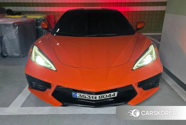 Chevrolet Corvette 2020 Оранжевый из Кореи