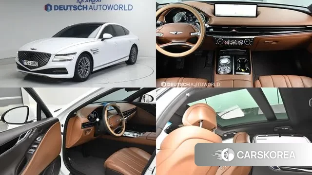 Genesis G80 (RG3) 2021 Белый из Кореи