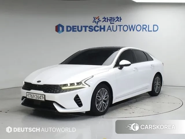 Kia K5 Hybrid 3rd Generation 2020 Белый из Кореи