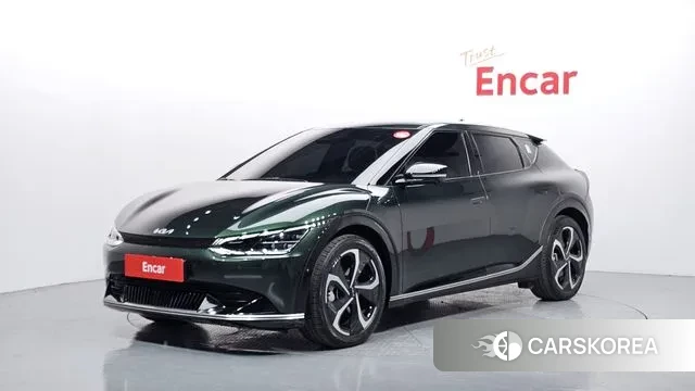 Kia EV6 2022 Зеленый из Кореи