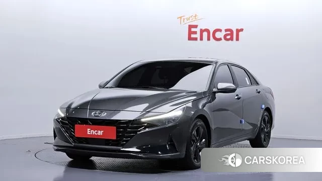 Hyundai Avante (CN7) 2023 Серый из Кореи
