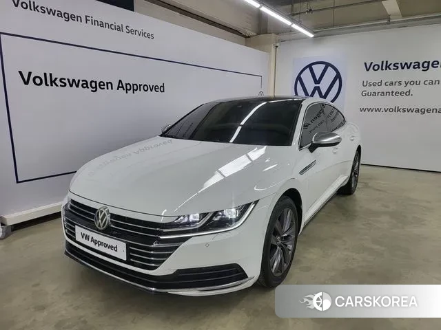 Volkswagen Arteon 2020 Белый из Кореи