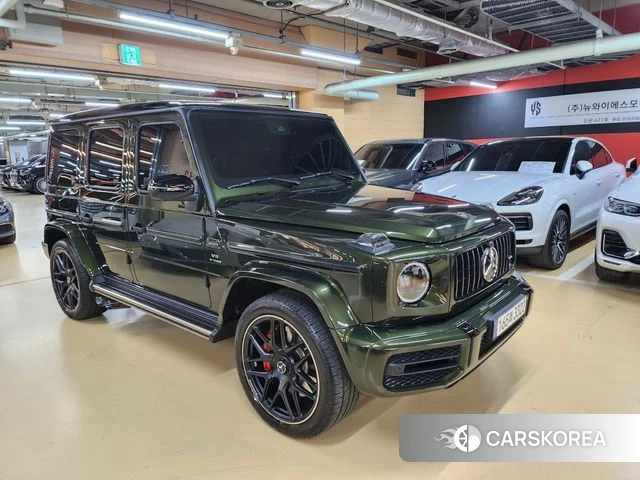 Mercedes-Benz G-Class W463b 2023 Темно-зеленый из Кореи