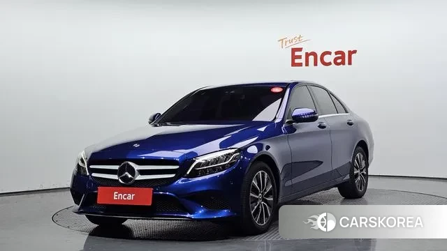 Mercedes-Benz C-Class W205 2019 Синий из Кореи