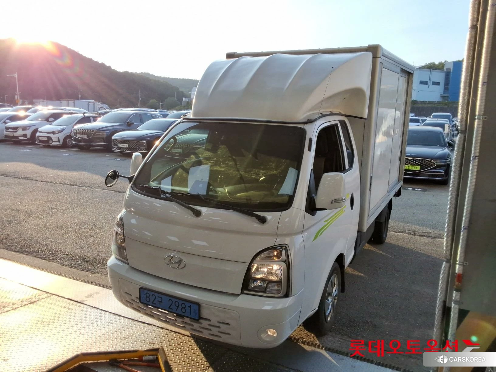 Hyundai Porter II electric 2021 Белый из Кореи