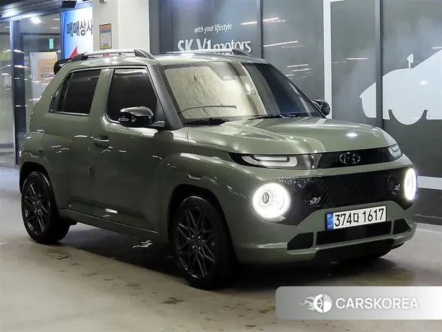 Hyundai Casper 2022 Зеленый из Кореи