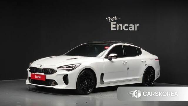 Kia Stinger 2018 Белый из Кореи