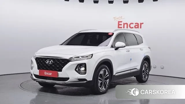 Hyundai Santa Fe TM 2018 Белый из Кореи