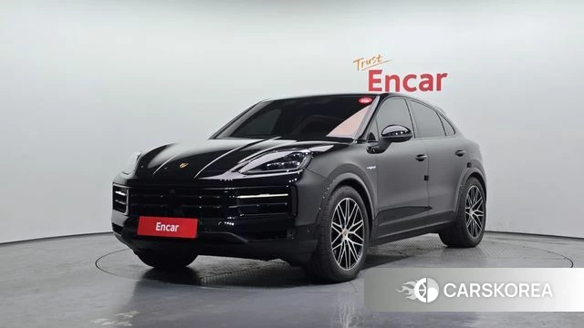 Porsche Cayenne (PO536) 2025 Черный из Кореи