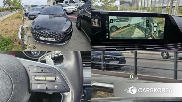 Hyundai The New Grandeur IG Hybrid 2020 Черный из Кореи