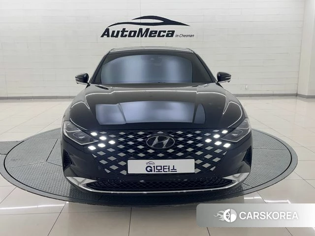 Hyundai The New Grandeur IG Hybrid 2022 Черный из Кореи