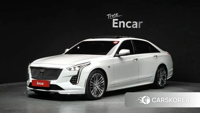 Cadillac CT6 2019 Белый из Кореи