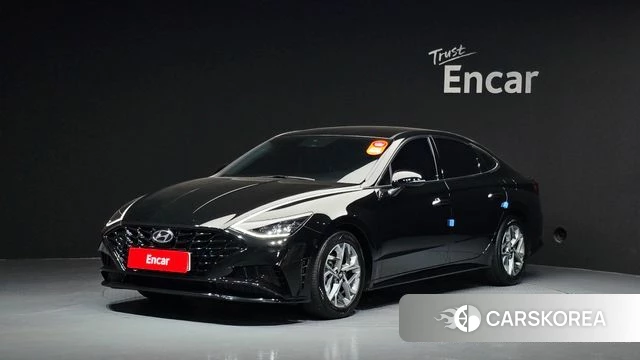 Hyundai Sonata (DN8) 2022 Черный из Кореи