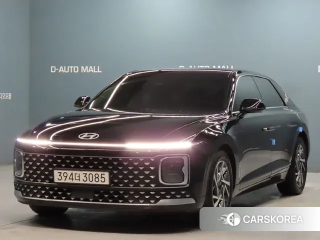 Hyundai Grandeur (GN7) 2024 Черный из Кореи