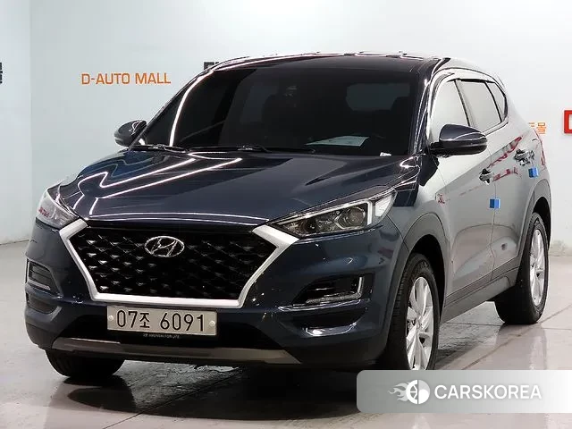 Hyundai All New Tucson 2019 Синий из Кореи