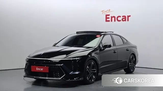 Hyundai Sonata D Edge (DN8) 2023 Черный из Кореи