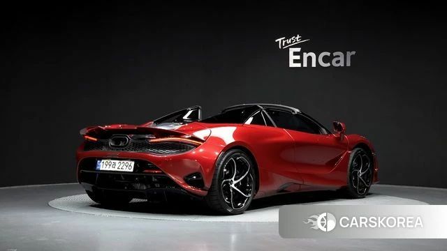 McLaren 750S 2024 Красный из Кореи