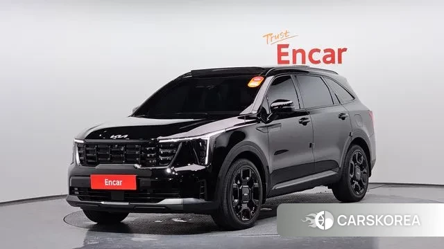 Kia The New Sorento 4th Generation 2024 Черный из Кореи
