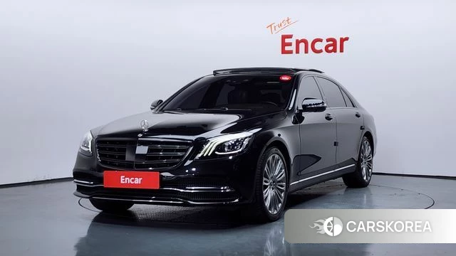 Mercedes-Benz S-Class W222 2019 Черный из Кореи