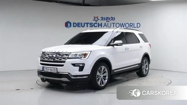 Ford Explorer 2018 Белый из Кореи