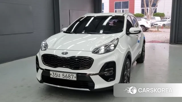 Kia Sportage The Bold 2018 Белый из Кореи