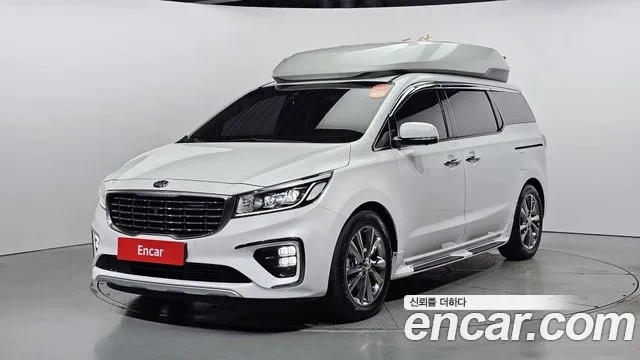 Kia The New Carnival 2019 Белый из Кореи