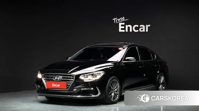 Hyundai Grandeur IG 2019 Черный из Кореи