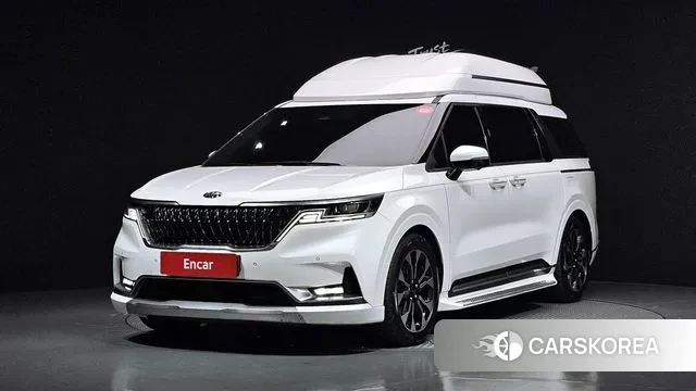 Kia Carnival 4th generation 2021 Белый из Кореи