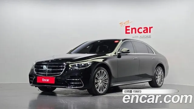 Mercedes-Benz S-Class W223 2023 Черный из Кореи