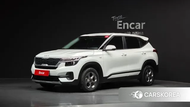Kia Seltos 2021 Белый из Кореи