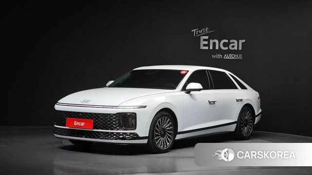 Hyundai Grandeur Hybrid (GN7) 2025 Белый из Кореи