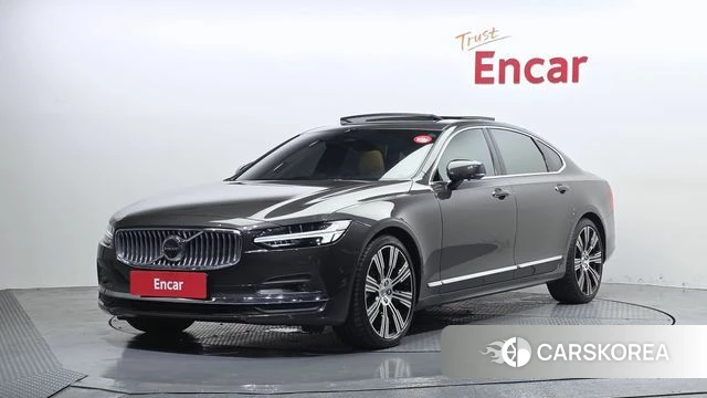 Volvo S90 2022 Серый из Кореи