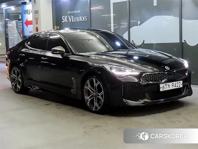 Kia Stinger 2019 Черный из Кореи