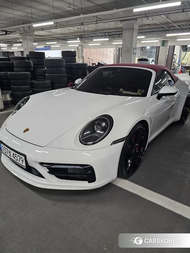Porsche 911(992) 2020 Белый из Кореи