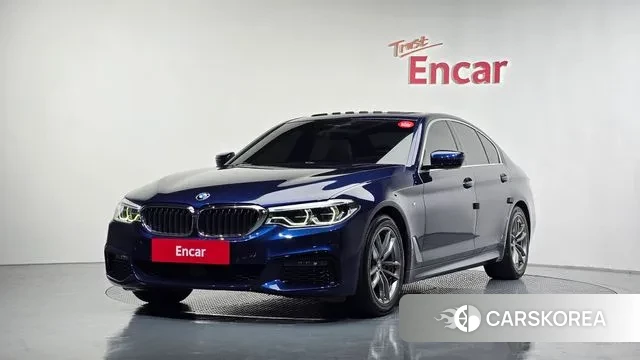 BMW 5 Series (G30) 2020 Синий из Кореи