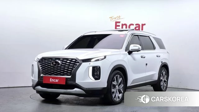 Hyundai Palisade 2021 Белый из Кореи