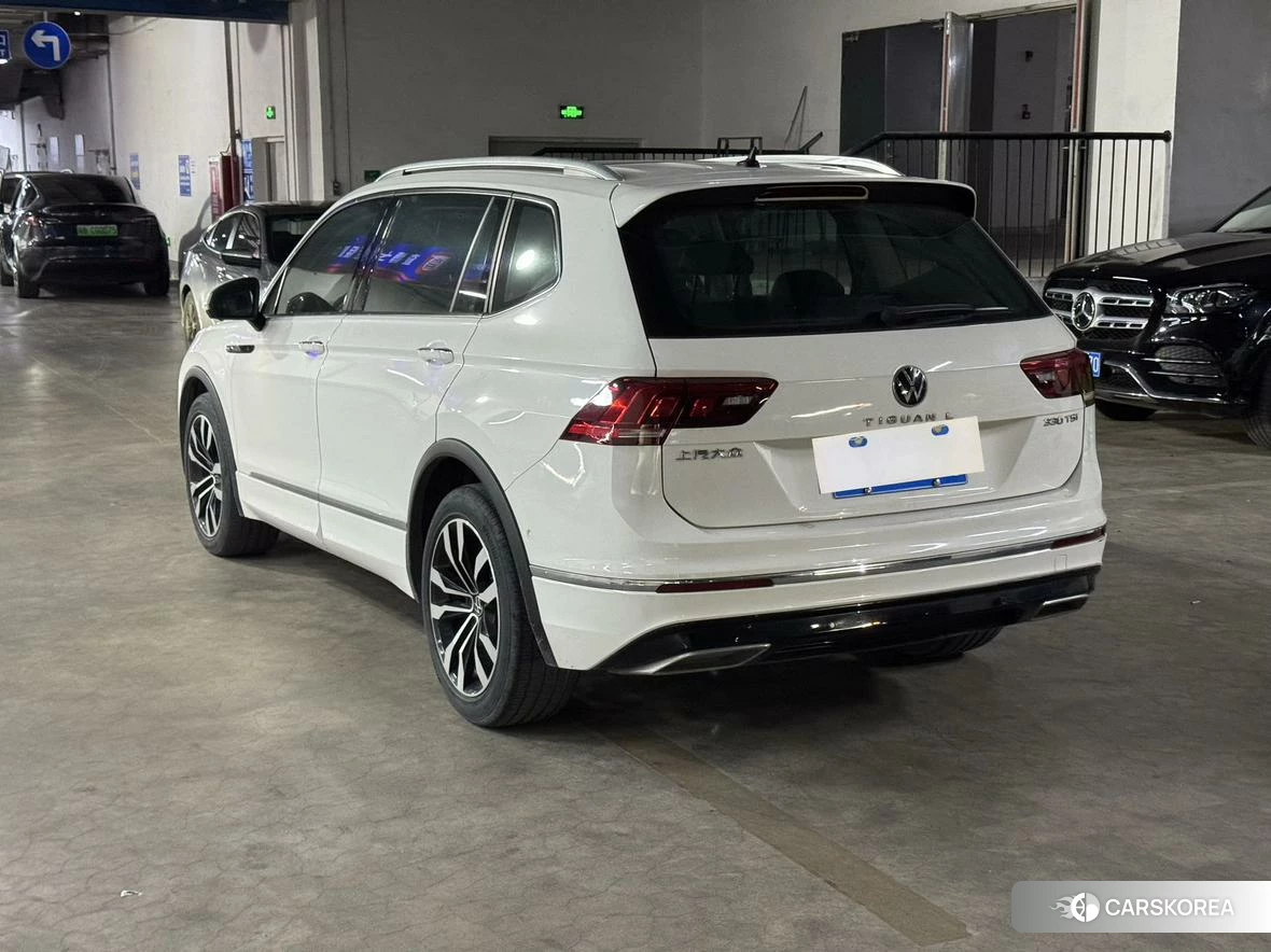 Volkswagen Tiguan L 2020 Белый из Китая